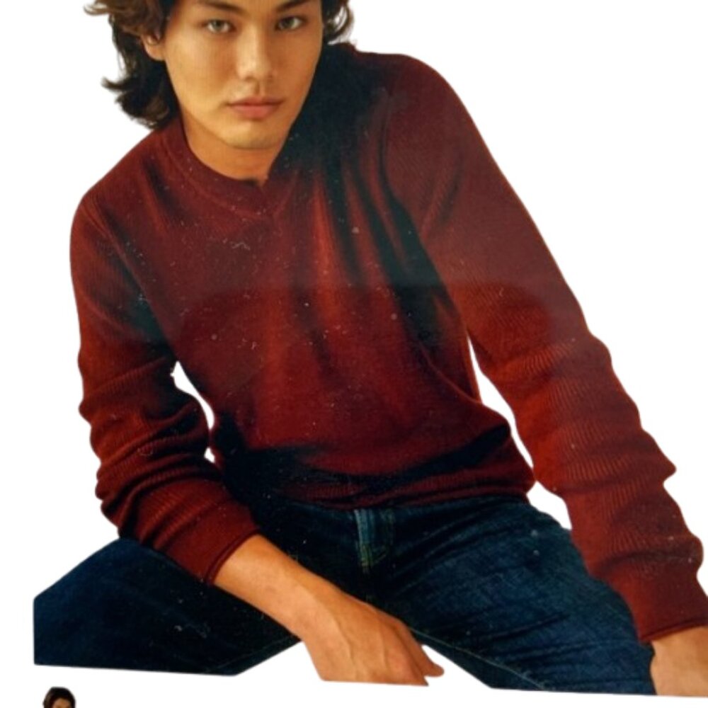 Lucky Brand Men's Cloud Soft V-Neck Sweater Size … - image 4